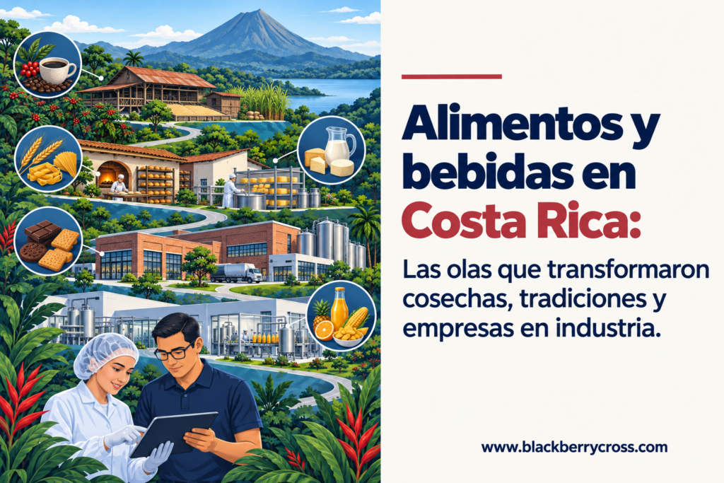 Alimentos y bebidas en Costa Rica: las olas que transformaron cosechas, tradiciones y empresas en industria